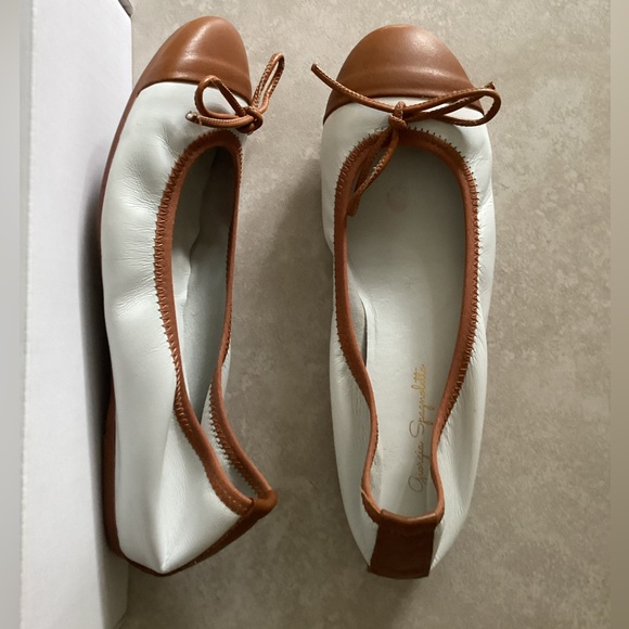 🇮🇹 Giorgia Spagnoletto Italian leather ballet flats Ballerina - Picture 3 of 10